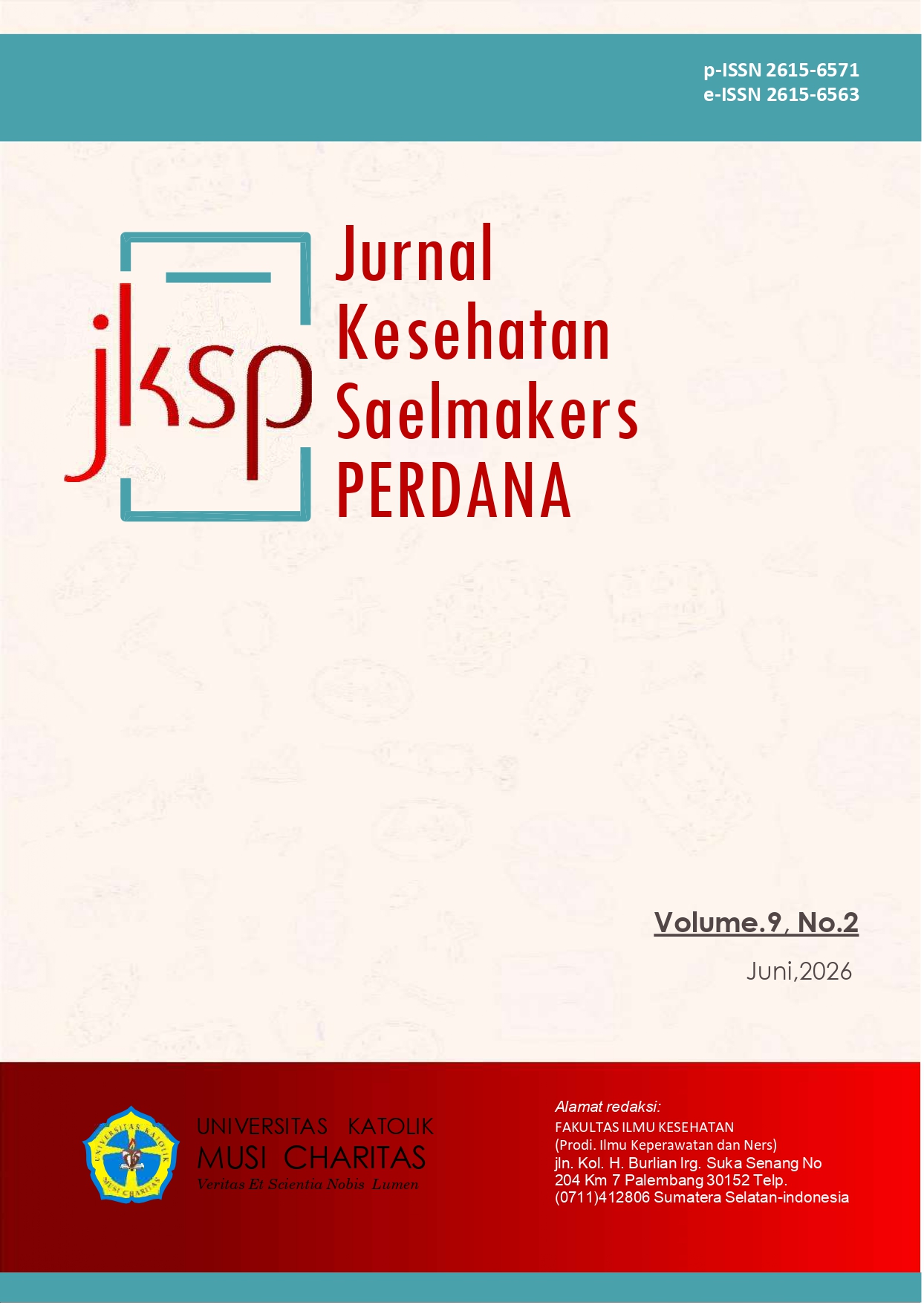 					View Vol. 9 No. 2 (2026): Jurnal Kesehatan Saelmakers PERDANA (JKSP)
				